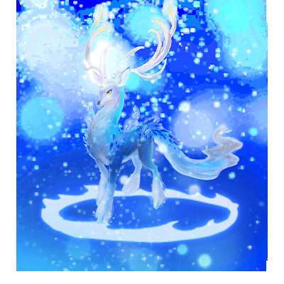 Snow Deer SVGA Gift Animation Profile Picture
